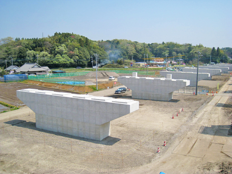 国土交通省　千葉国道工事事務所 　 北千葉道路松崎高架橋下部その３工事