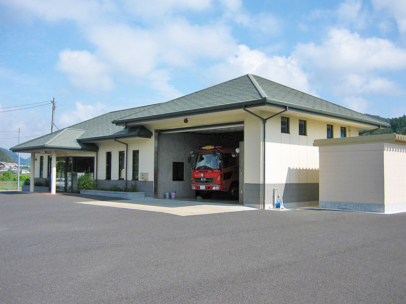 館山消防署犬掛分遣所 建設工事